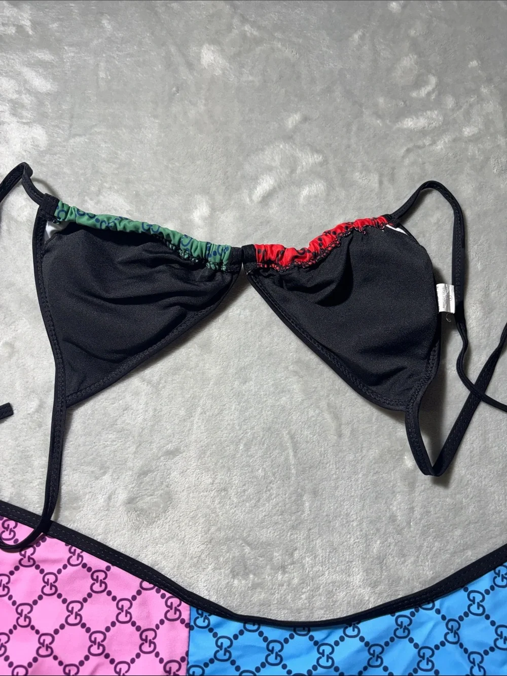 Gucci triangle bikini